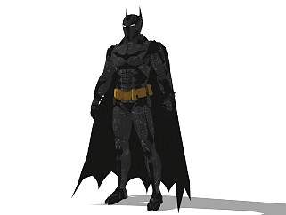 虚拟人物精细 (106)正义联盟蝙蝠侠